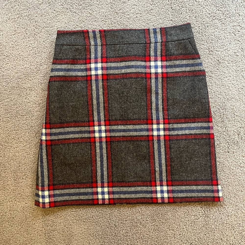 Boden Tweed Wool Skirt size US 4